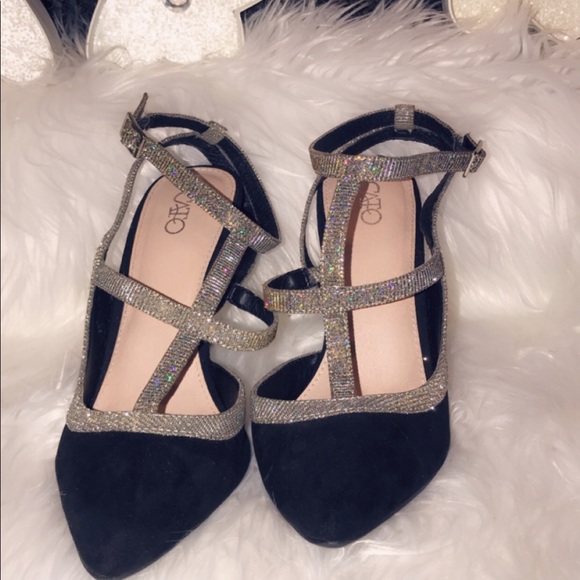 🌟NWOT SUper CuTe Suede Heels 👠 - Picture 4 of 5